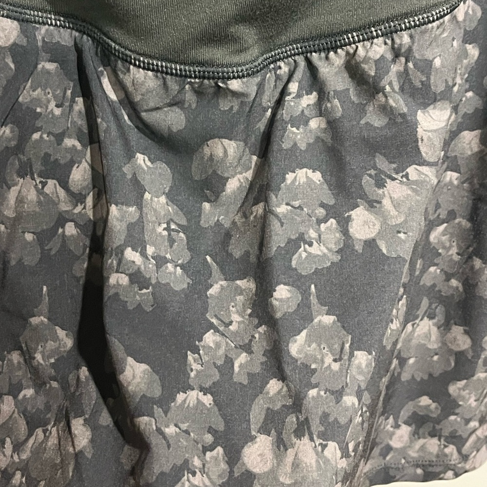 Olive Green Zella Athletic Skort - Picture 4 of 5